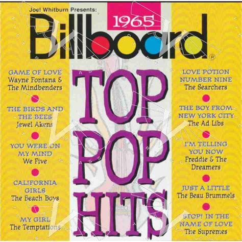 Billboard Top Pop Hits-1965-CD - Victory Glass