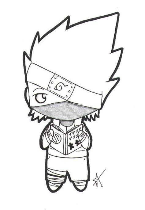 Kakashi chibi by Chaosreign on DeviantArt