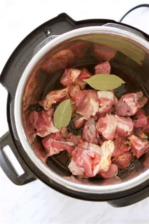 Instant Pot Pork Adobo - Easy and Gluten-free