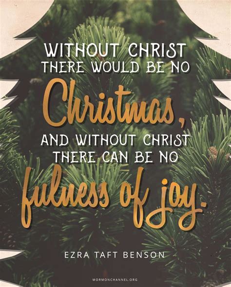 Without Christ There Would Be No Christmas | Lds christmas quotes, Christmas quotes jesus, Merry ...