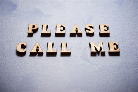 Please Call Me Note on Orange Sticker Note on White Stock Image - Image ...