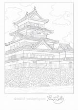Japanese Coloring Pages sketch template
