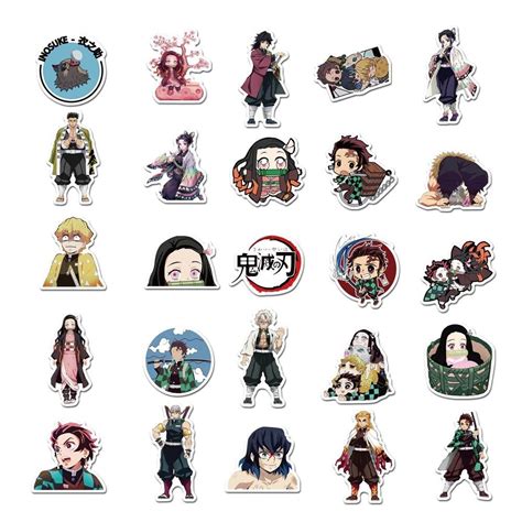 Anime Demon Slayer Stickers in 2022 | Anime stickers, Anime demon ...