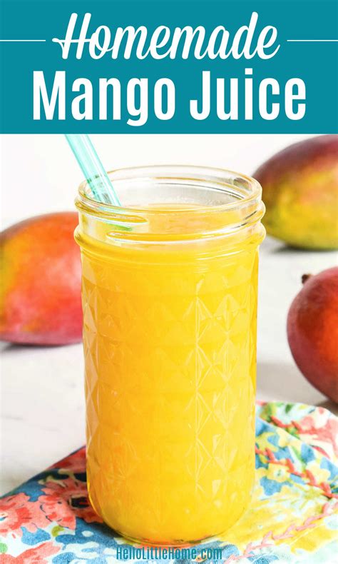 Mango Juice (Quick + Easy Recipe)