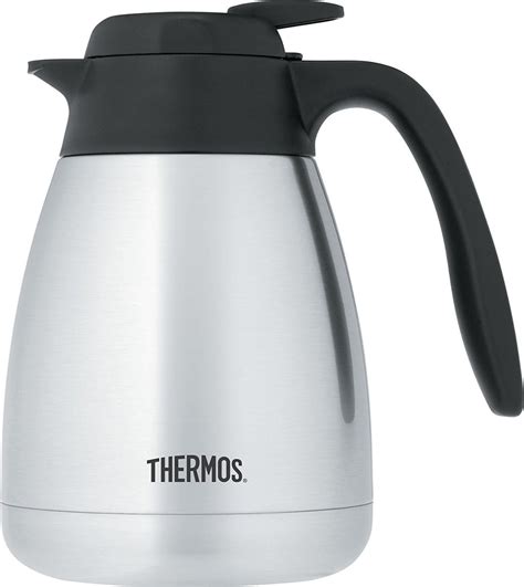 Thermos 34 Ounce/1.0 Litre Vacuum Insulated Stainless Steel Carafe ...