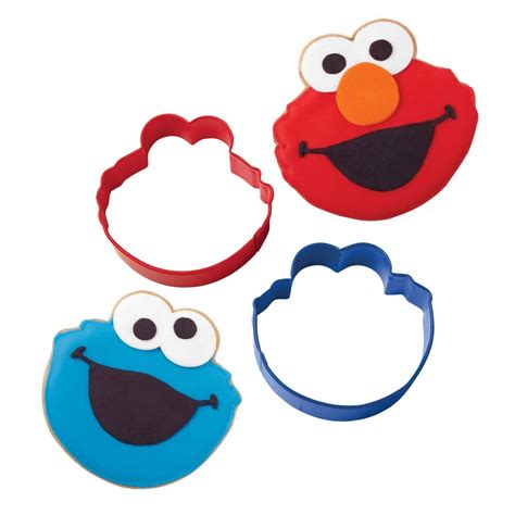 Sesame Street Cookie Cutters Zufriedenheitsgarantie Exzellente Qualität Garantie und KOSTENLOSER ...