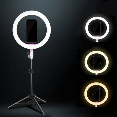 SITOOSHE LED Light Camera Photo/Studio/Video Ring Light 3200K 5500K ...