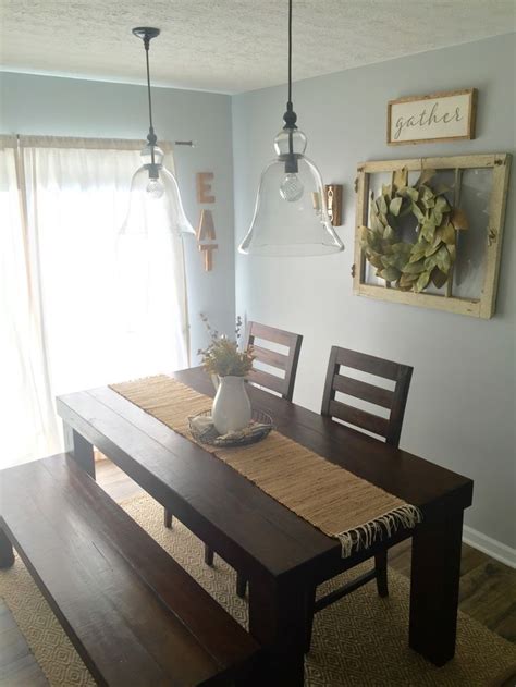 Life Love and Lilies | Dining room small, Dining room style, Rustic dining room wall decor