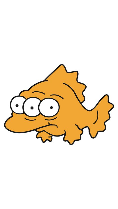 The Simpsons Blinky the Three-Eyed Fish Sticker | Schilderijen ideeën, Schetsen, Inkt