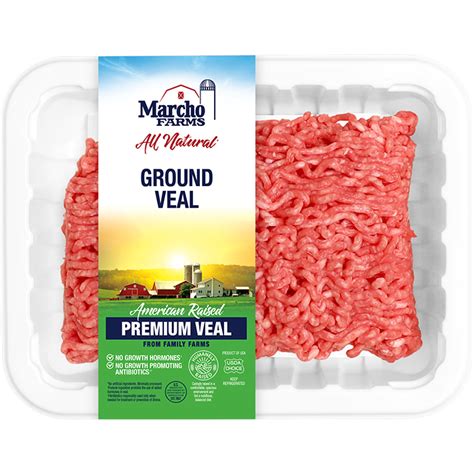 Ground Veal – Marcho Farms