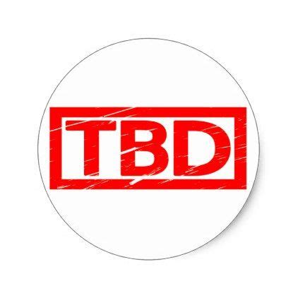 TBD Stamp Classic Round Sticker | Zazzle | Stickers custom, Diy custom ...