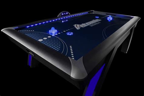 Atomic 90 inches LED Light UP Arcade Air Powered Hockey Table | AirHockeyPlace.com