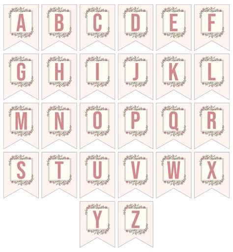 Large Letters DIY - 10 Free PDF Printables | Printablee