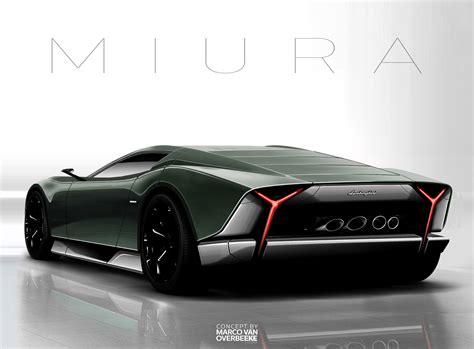 Lamborghini Miura Nuova concept II :: Behance