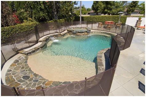 20 Unique Stock Of Zero Entry Fiberglass Pool 20962 - Pool ... | Beach entry pool, Swimming ...