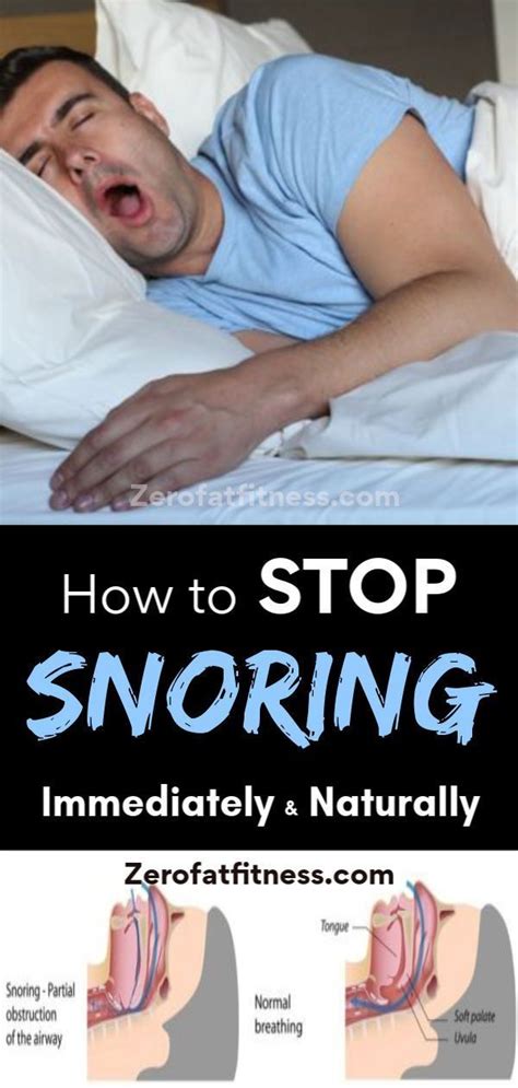 How to Stop Snoring Immediately and Naturally at Home Ghrrr! Ghrrr! That is not the sound of a ...