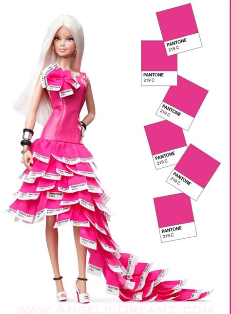 Barbie Pantone 219 C | Pantone pink, Pink, Color trends 2018