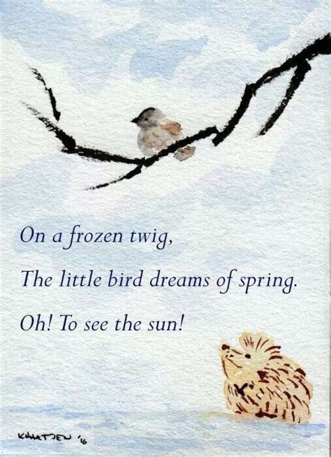 Dreaming of Spring | Haiku, Gedichten, Seizoenen