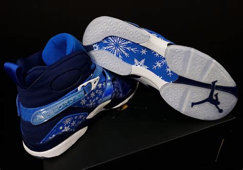 Air Jordan 8 Snowflake Blizzard 305368-400 Release Date - SBD