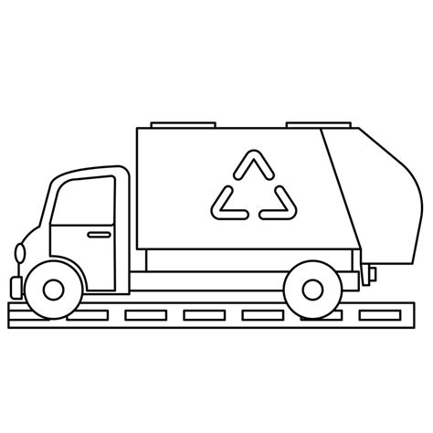 How to Draw a Garbage Truck | 11 Simple Steps