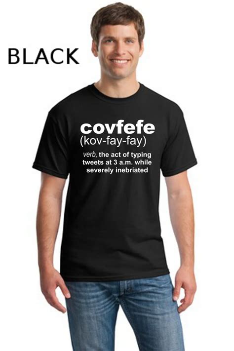 Covfefe Funny President Donald Trump Tweet Political Mens T Shirt New T ...