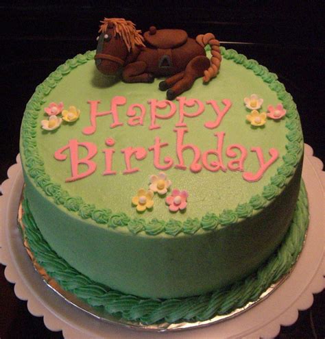 HORSE BIRTHDAY CAKE - Fomanda Gasa