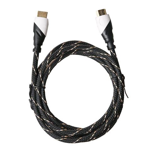 Upstar 6 ft. 4K High-Speed 2.0 UHD Nylon Braided HDMI Cable-ZP10-24 - The Home Depot