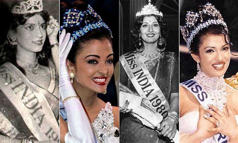 मिस इंडिया से सफल हीरोइन बनीं जीनत, ऐश, जूही, प्रियंका - Miss India ...