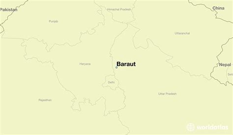 Where is Baraut, India? / Baraut, Uttar Pradesh Map - WorldAtlas.com