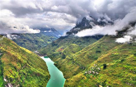 Ma Pi Leng Pass in Ha Giang, Vietnam