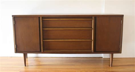 Mid Century Modern Credenza by Bassett | Picked Vintage