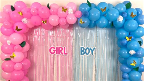 Pink And Blue Balloon Garland Arch DIY Kit For Girl's Birthday Party Decorations ...