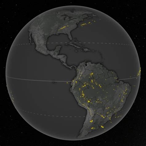 Animated Lightning Strikes Map Shows When and Where Lightning Occurs