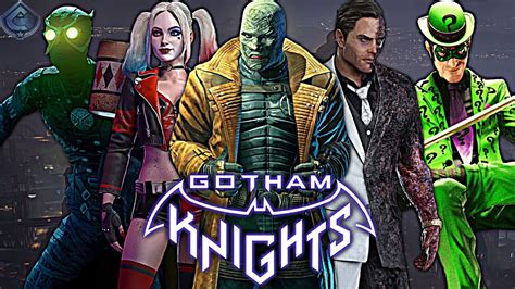 Gotham Knights - ALL Confirmed Villains So Far! (UPDATED) - YouTube