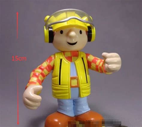 1pcs 15cm PVC Bob the builder Action Figure doll PVC cartoon Anime model toy d12-in Action & Toy ...