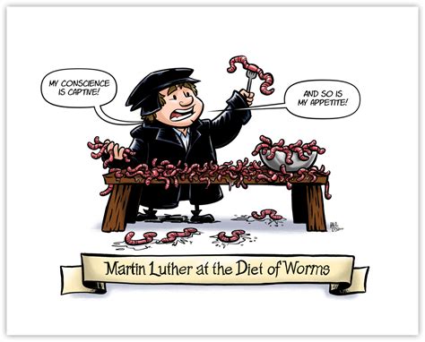 Luther's Diet of Worms Print – RefToons