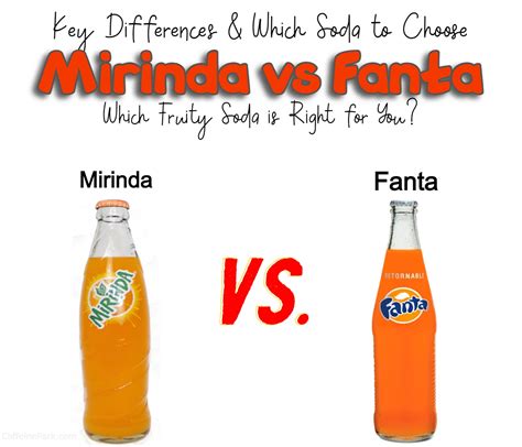 Mirinda vs Fanta: Key Differences & Which Soda to Choose