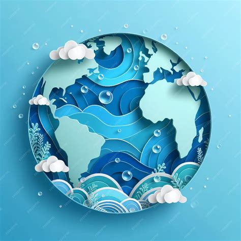 Premium Vector | Marine life Ocean conservation Blue planet Coral reefs Ocean biodiversity ...