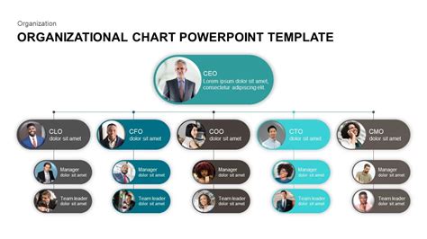 Organizational Chart PowerPoint Template & Keynote