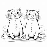 Adorable Baby Otter Coloring Pages Unleash Creativity And Imagination  sketch template