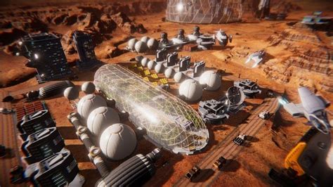 Mars Colony Builder Challenges You to Build Futuristic | GameWatcher