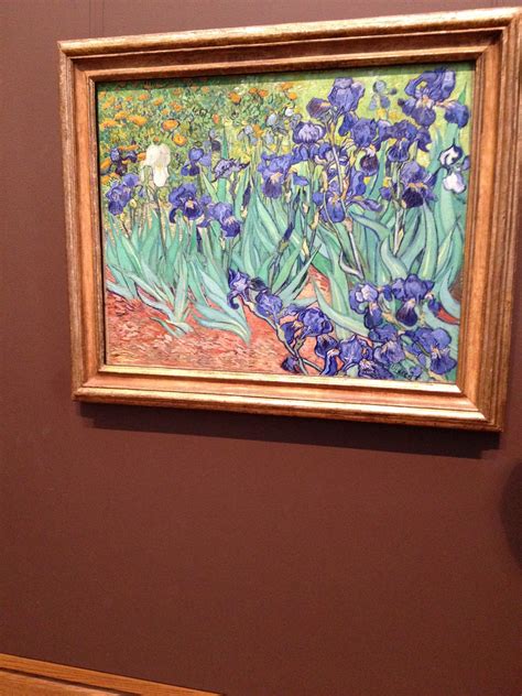 Irises, Vincent, Van Gogh, The J. Paul Getty Museum, Los Angeles, California Getty Museum ...