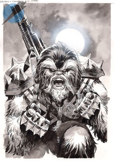 HAN SOLO AND CHEWBACCA by Nic Klein