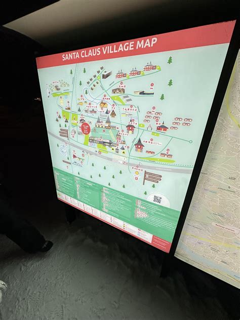 Maps at the Santa Claus Village in Rovaniemi, Finland : r/MapPorn