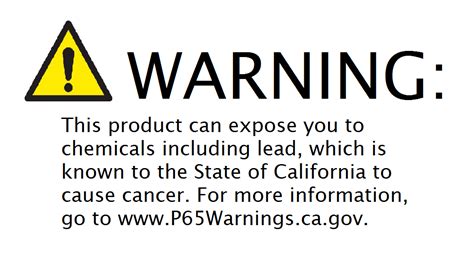 [FAQ] Prop 65 Warning For Guns...Everything Causes Cancer - Pew Pew Tactical