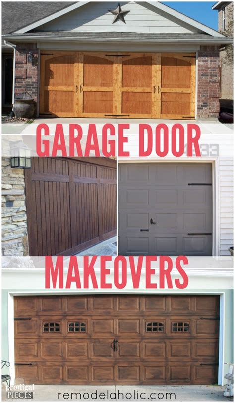 8 DIY Garage Door Updates | Remodelaholic | Bloglovin’