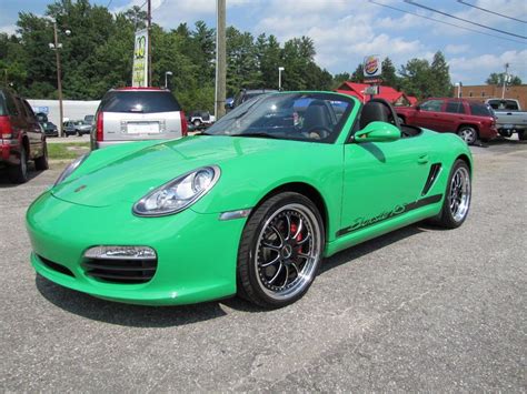 2010 Boxster RS - Factory Sample Color Emerald Green | Porsche boxter ...