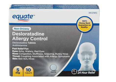 Equate Desloratadine Allergy Control Tablets | Walmart Canada