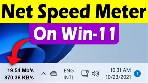 Internet Speed Meter for Windows 11 PC - Data Monitor | Hindi - YouTube