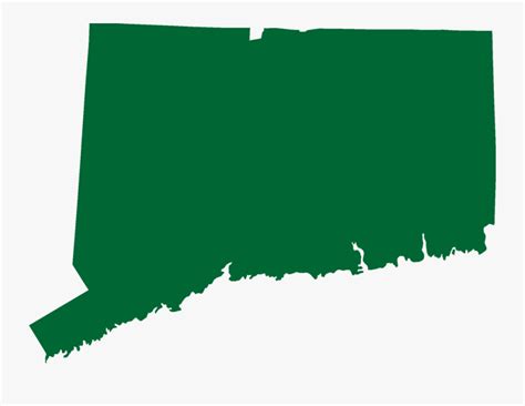 Ct State Green - Connecticut Flag Map , Free Transparent Clipart ...